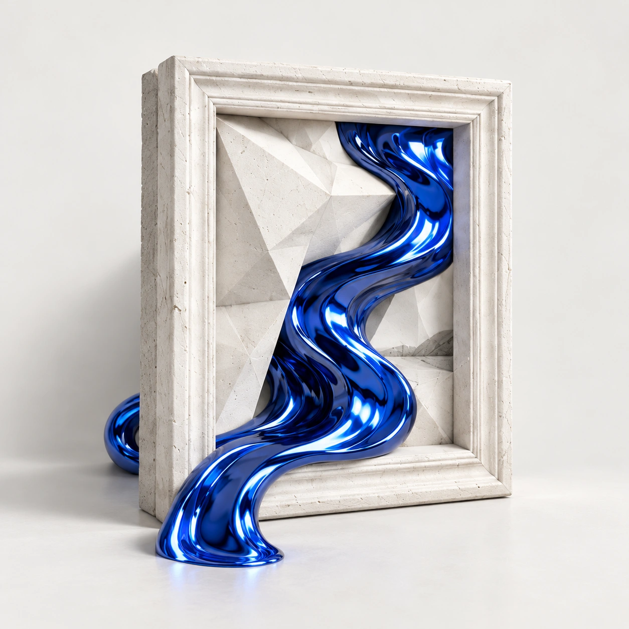 Ilustrație sculpturală pentru Artmark Live!